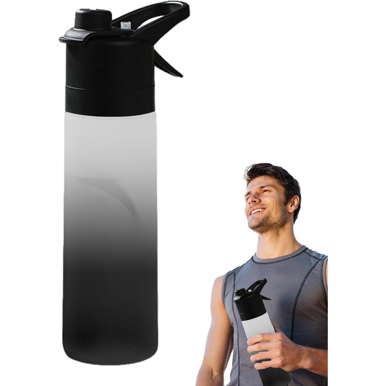 MistBottle, 2-w-1 butelka na wodę ze spryskiwaczem - Image 7