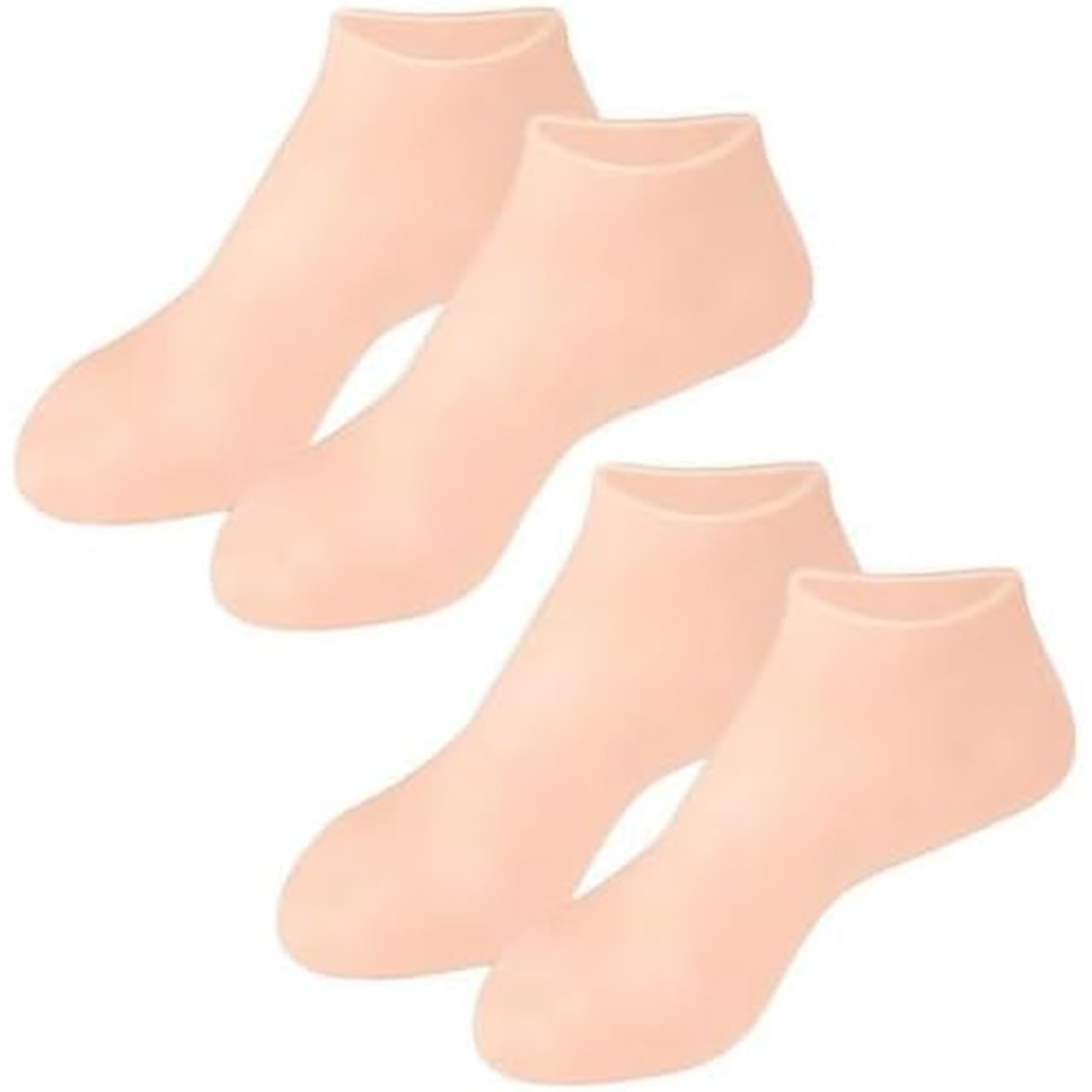 MoistMask, nawilżające skarpetki do pielęgnacji stóp z silikonu - Image 5