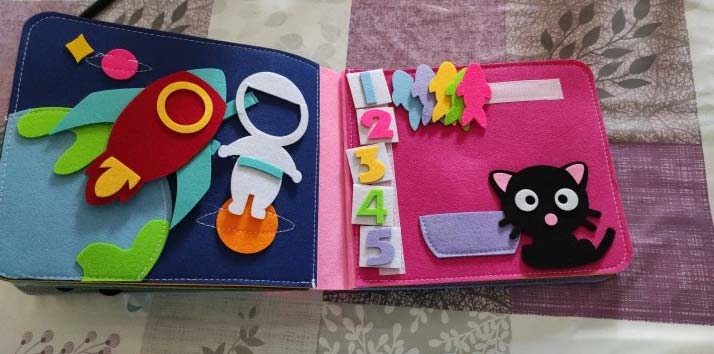 MontessoriBook - cicha książka z różnymi aktywnościami - Image 4