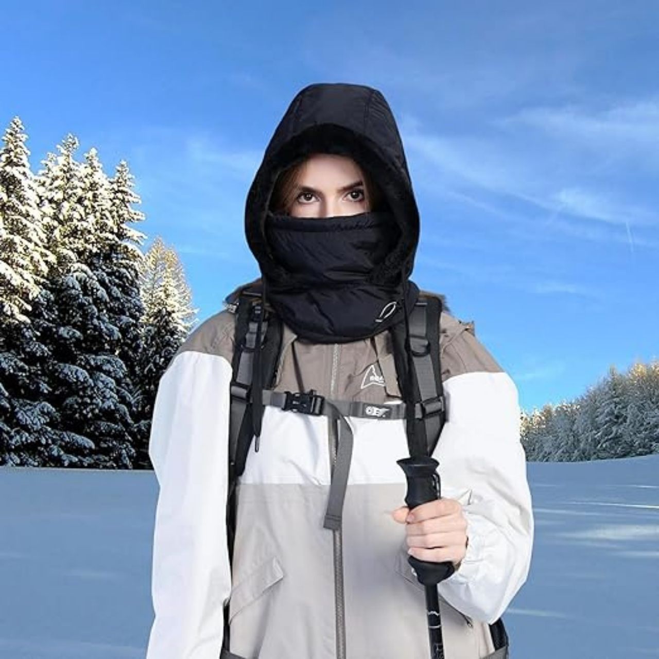 MuffHat, zimowa czapka z szalikiem i maską - Image 6