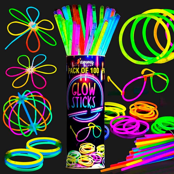 NeonGlowSticks, zestaw neonowych pałeczek i innych zabawnych akcesoriów - Image 4