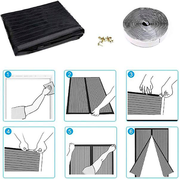 NoInsectCurtain, magnetyczna siatka na komary - Image 4