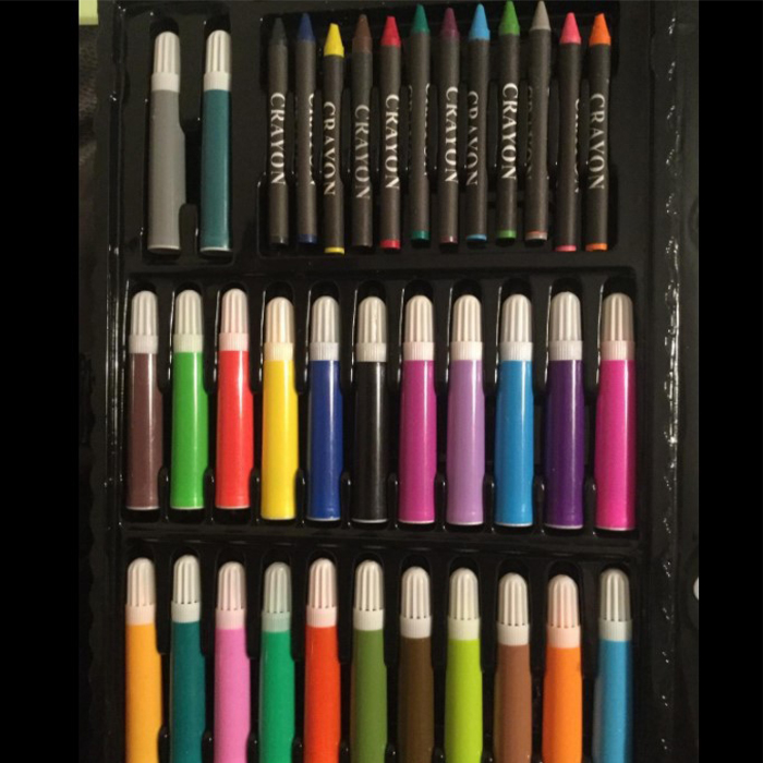 PaintingKit, 86-częściowy zestaw farb i innych akcesoriów odpowiednich dla dorosłych i dzieci - Image 4