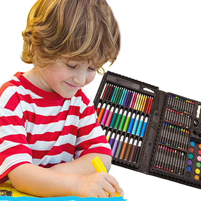 PaintingKit, 86-częściowy zestaw farb i innych akcesoriów odpowiednich dla dorosłych i dzieci - Image 10