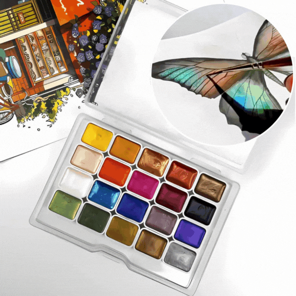 Palette, zestaw 20 błyszczących kolorów - Image 8