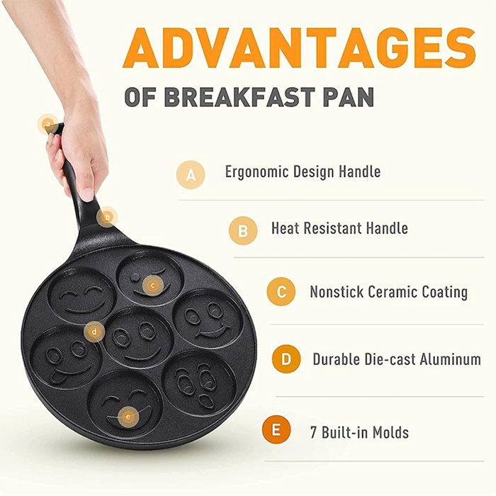 PancakePan, uśmiechnięta patelnia do naleśników - Image 8