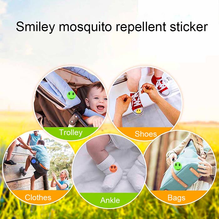 PatchStickers, naklejki odstraszające komary (60 naklejek) - Image 4