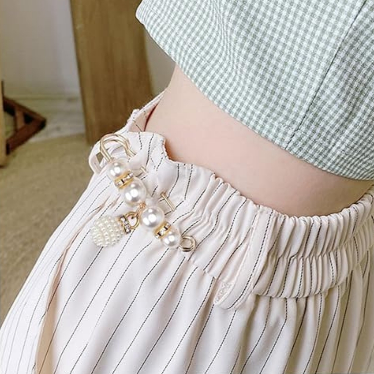 Pearls, eleganckie klamry do paska (12 sztuk) - Image 9
