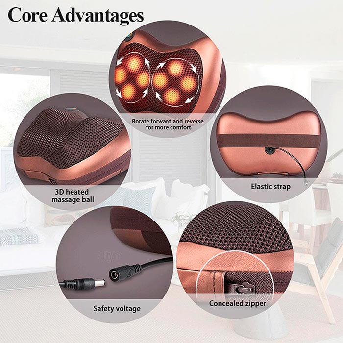 PillowMassager, poduszka masująca do relaksu i masażu ciała - Image 3