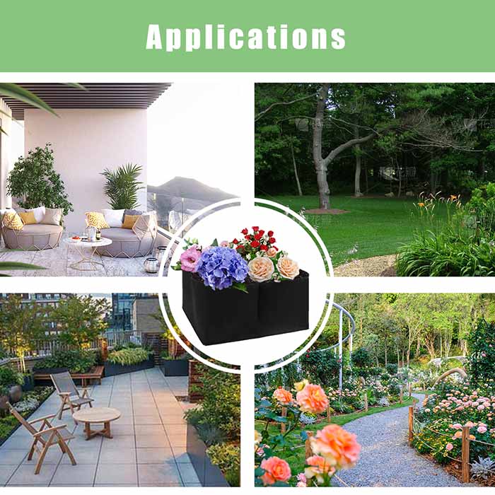 Pocket4Garden, przenośne grządki ogrodowe z 4 oddzielnymi przegrodami - Image 7