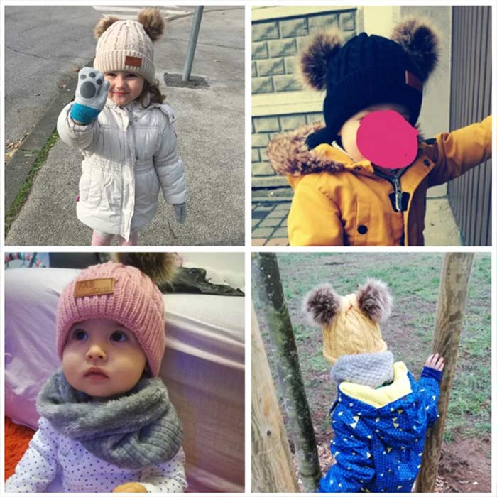 PomBeanie, czapka zimowa dla dzieci - Image 3