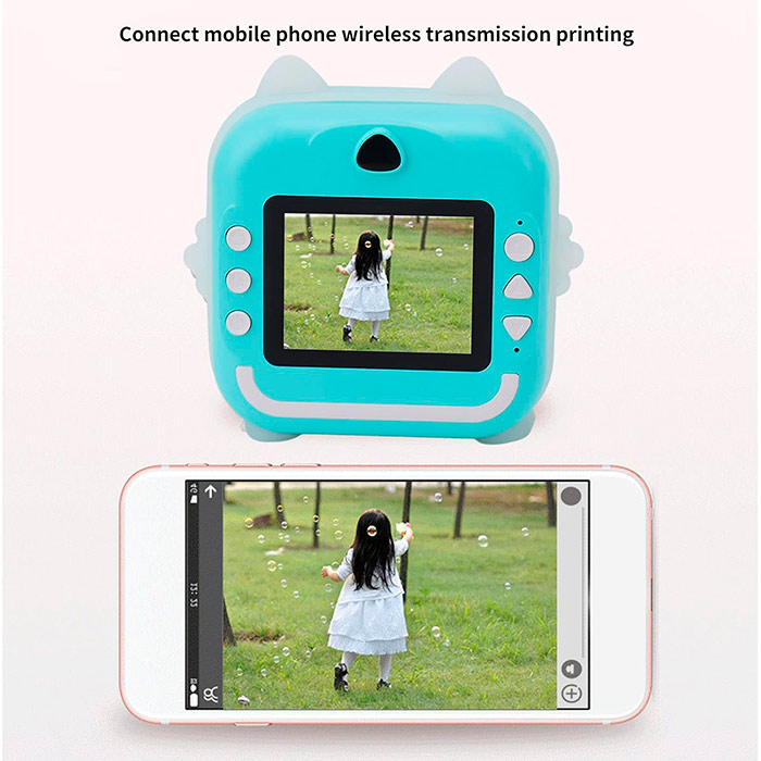 PrintBundle – aparat z drukarką + 2 rolki papieru i karta Micro SD - Image 5