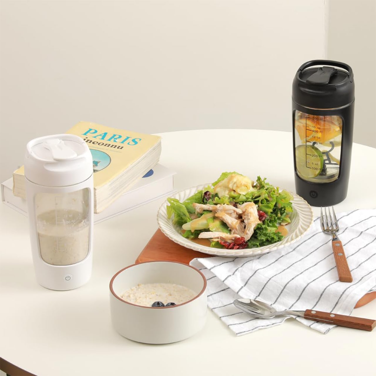 ProteinShaker, elektryczny shaker z pojemnikiem, który jest również butelką - Image 7