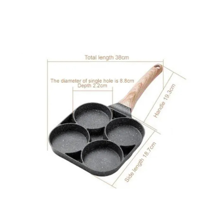 QuadCooker, wielofunkcyjna patelnia z 4 przegrodami - Image 2