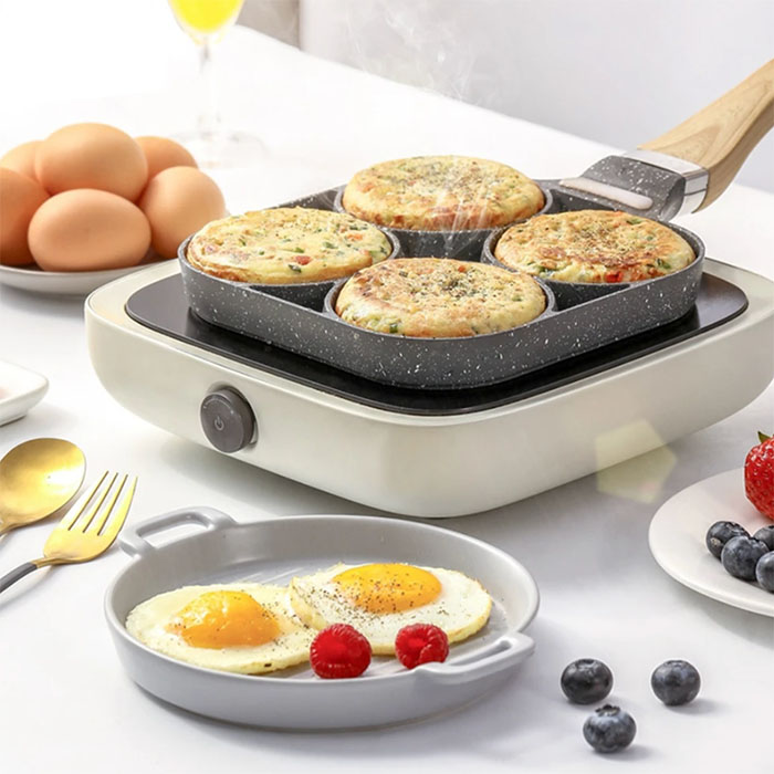 QuadCooker, wielofunkcyjna patelnia z 4 przegrodami - Image 8