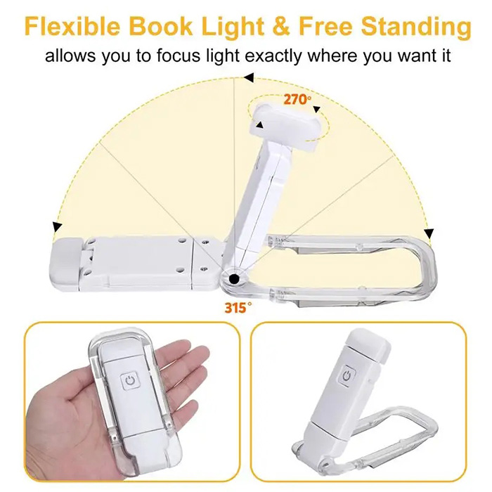 ReadLed, mini lampa LED, którą można zamontować na książce - Image 5