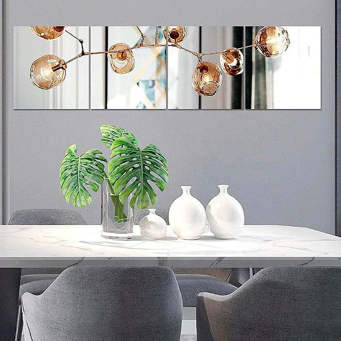 ReflectMirror, naklejki ścienne z efektem lustra (4 sztuki) - Image 7