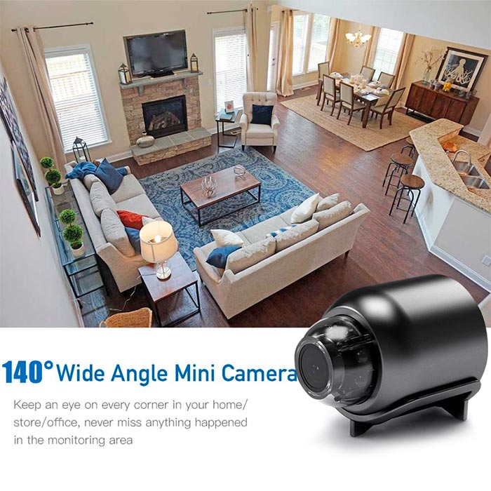 RemoteCam, mini kamera bezpieczeństwa WiFi - Image 4