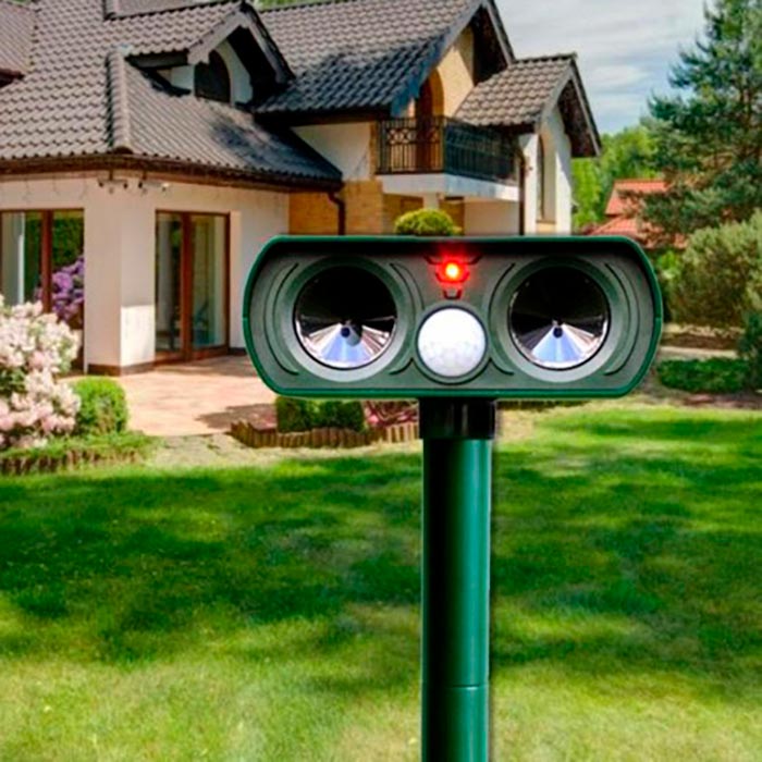 RepellentSensor, zasilany energią słoneczną odstraszacz zwierząt i szkodników ogrodowych - Image 4