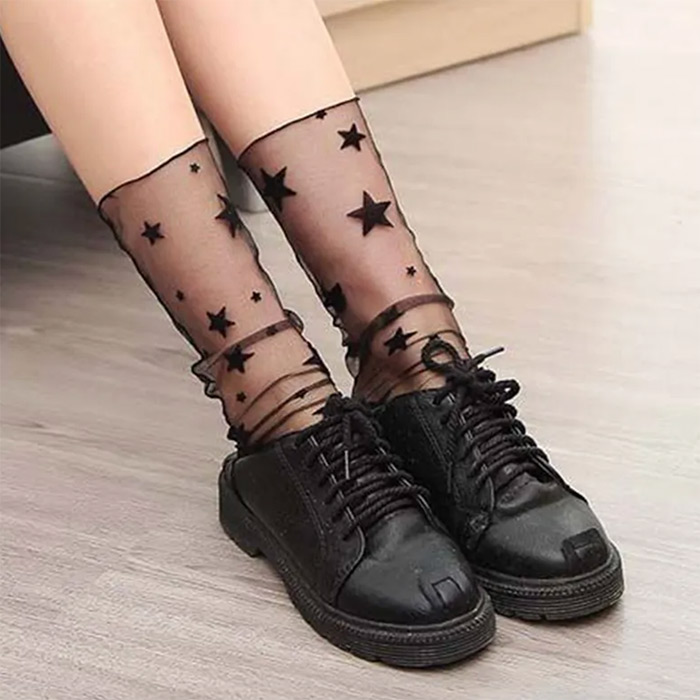 RetroMeshSocks, 5 par par ciepłe modne skarpety - Image 5