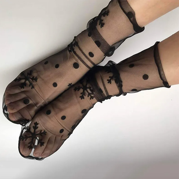 RetroMeshSocks, 5 par par ciepłe modne skarpety - Image 6