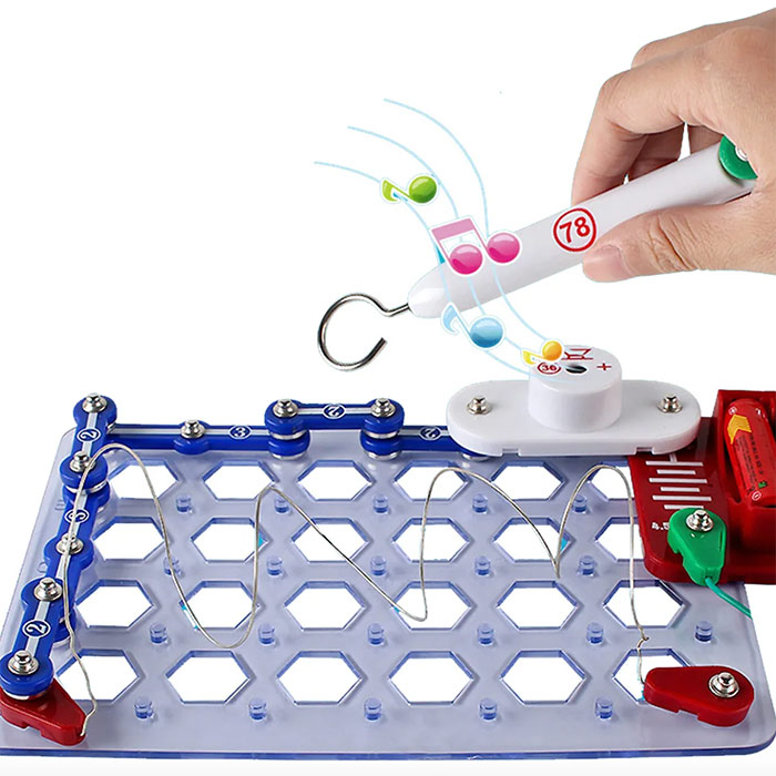 ScienceKit – zestaw edukacyjny o elektryczności, 17 elementów - Image 3