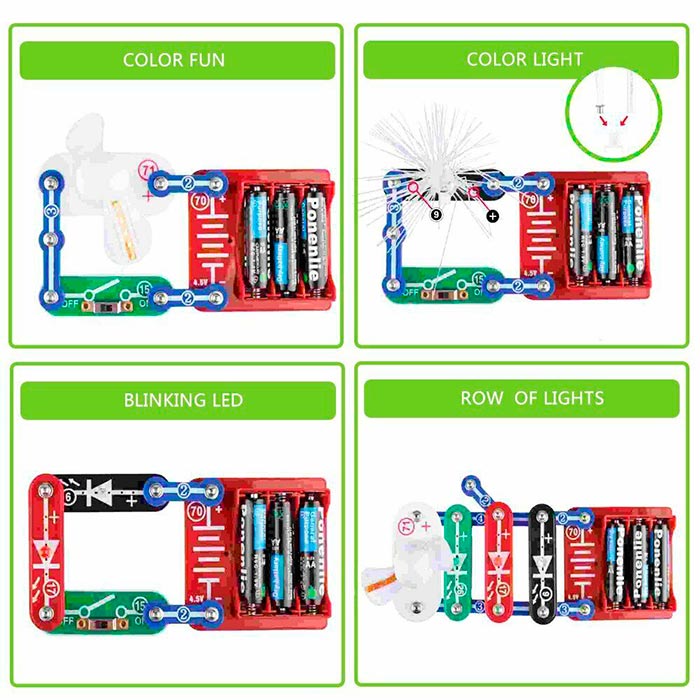 ScienceKit – zestaw edukacyjny o elektryczności, 17 elementów - Image 5
