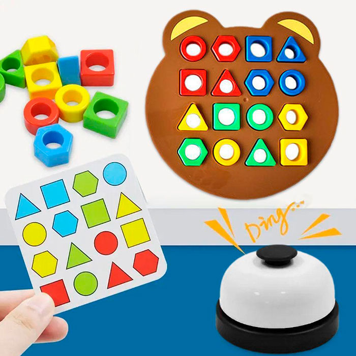 ShapeMatchingGame, gra planszowa dla dzieci, w której dzieci poznają kształty i kolory - Image 8