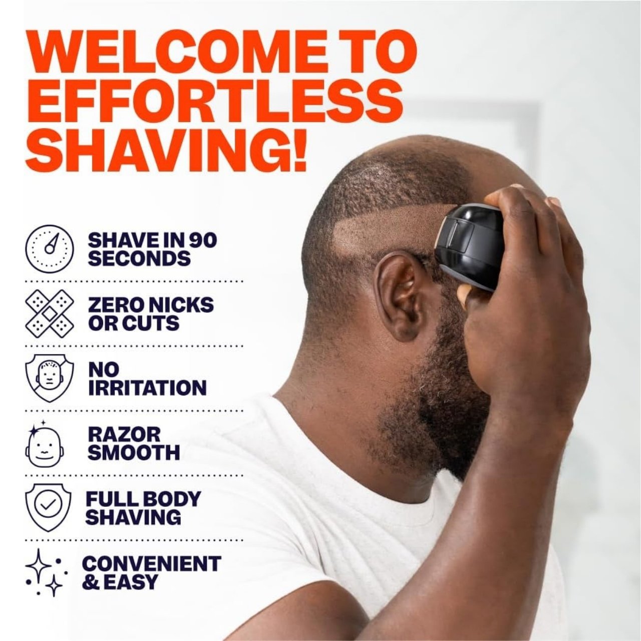 ShaveBuddy, bezprzewodowa maszynka do golenia dla mężczyzn - Image 3