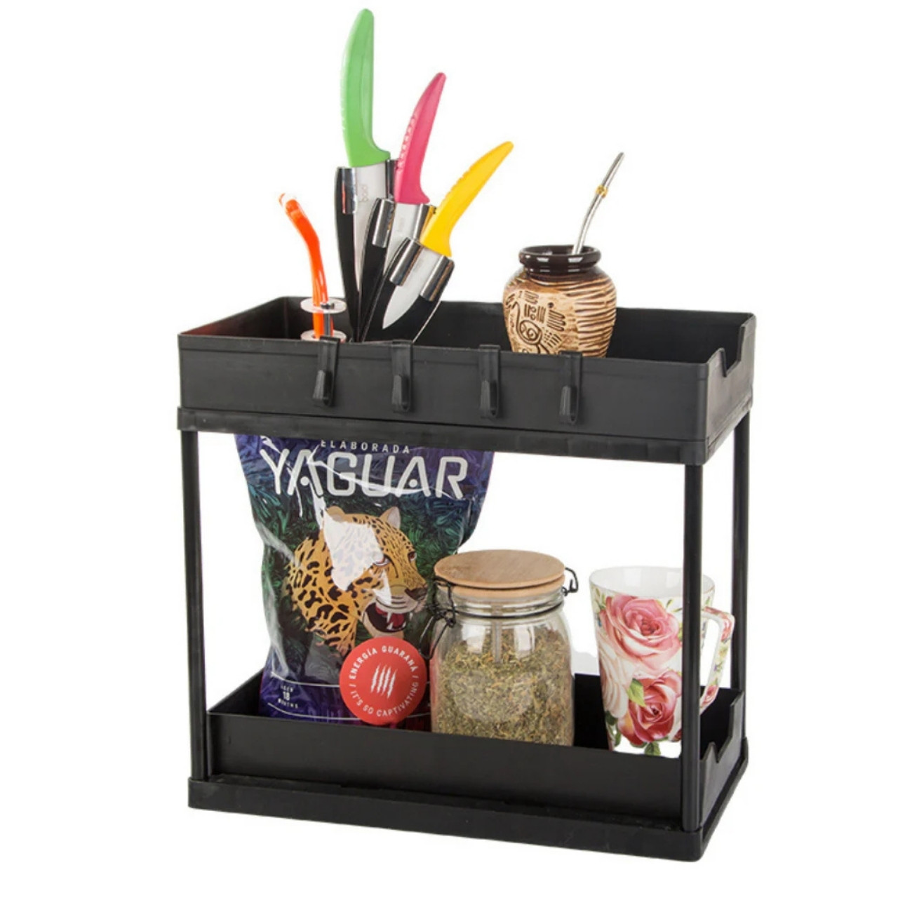 Shelfy, dwupoziomowa jednostka półkowa do organizacji - Image 2
