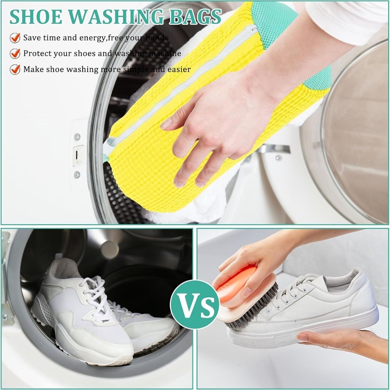 ShoeWash, zmywalna torba do czyszczenia butów - Image 5