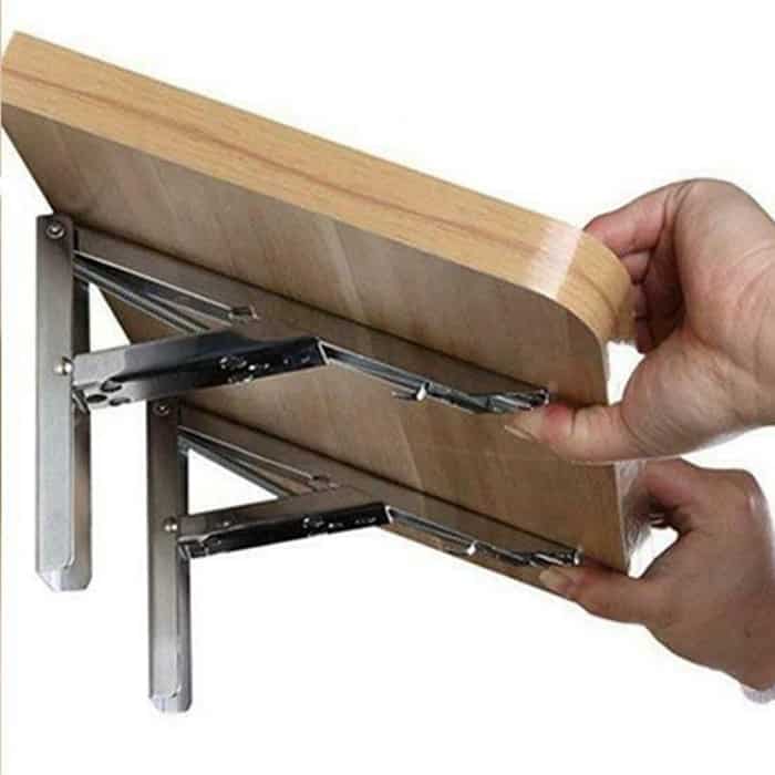 SimpleBracket, składany wspornik do półek i mebli (2 sztuki) - Image 5