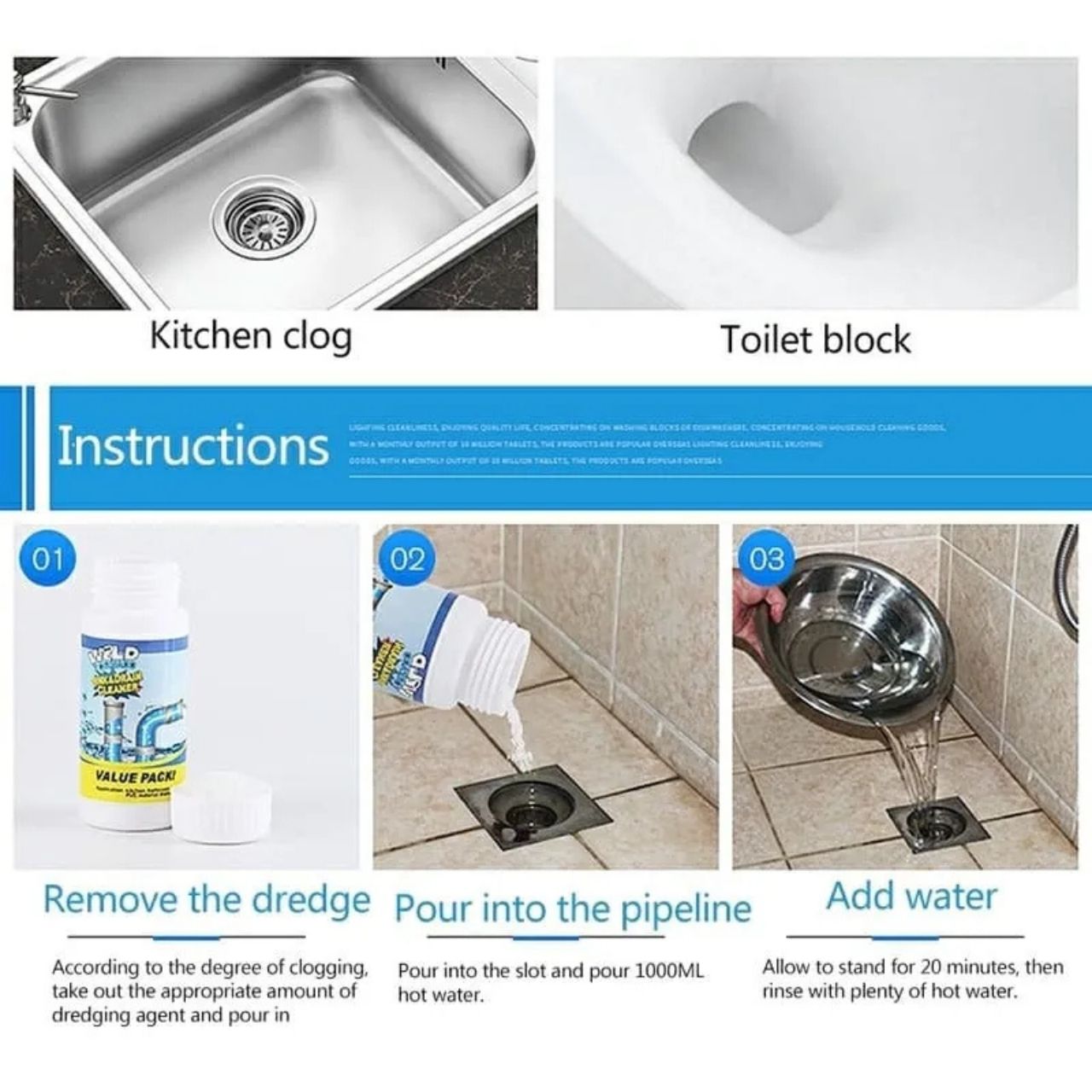 SinkSaver, środek do czyszczenia odpływów - Image 4
