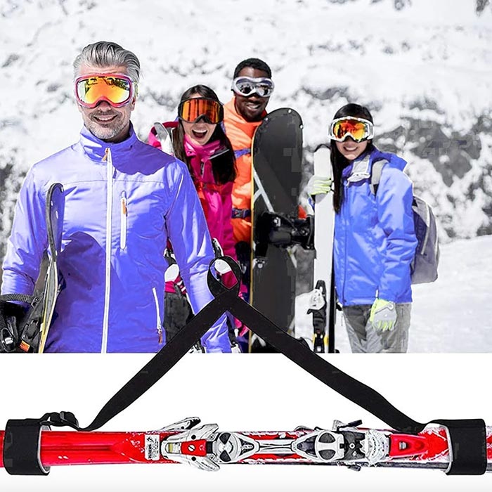 SkiBundle, pasek do przenoszenia nart + uniwersalne raki GRATIS - Image 7
