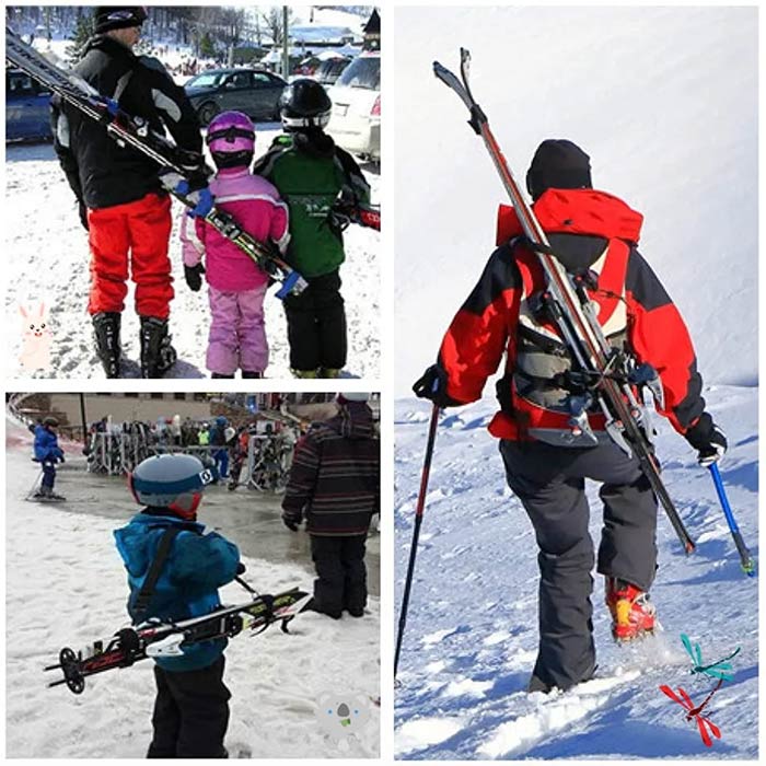 SkiBundle, pasek do przenoszenia nart + uniwersalne raki GRATIS - Image 8