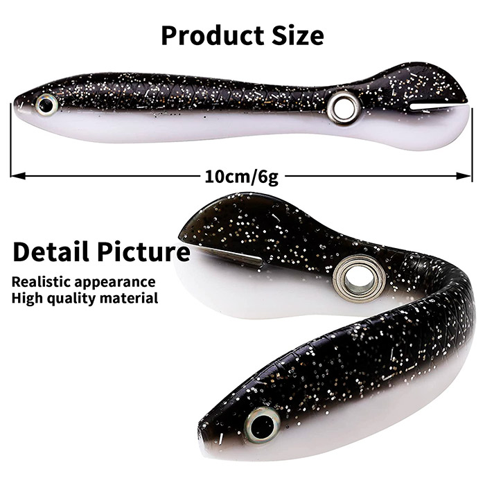 SoftLures, przynęty na ryby (5 sztuk) - Image 2