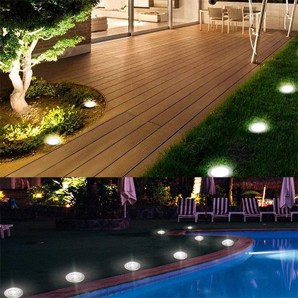 SolarGardenLights, 4 solarne lampki LED do ogrodu lub na ścieżkę - Image 3