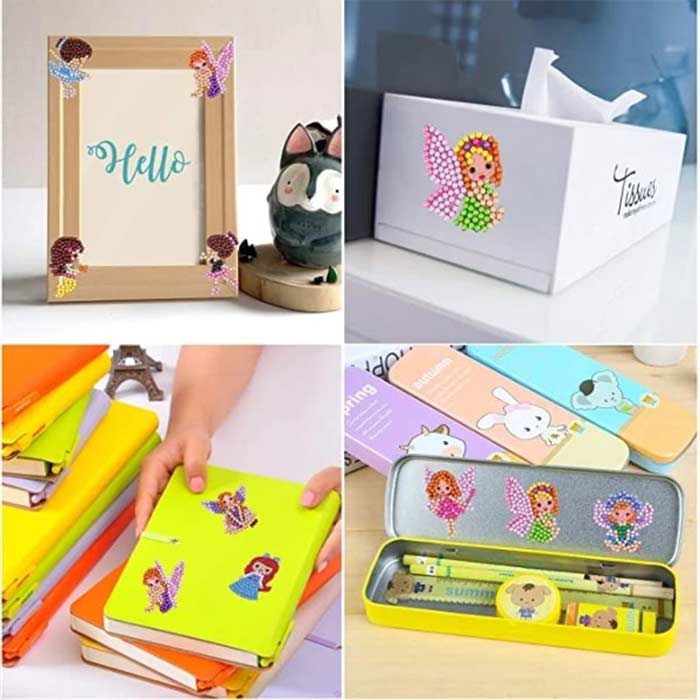 SparkleStickers, kreatywny zestaw do nakładania kolorowych diamentów na naklejki - Image 10