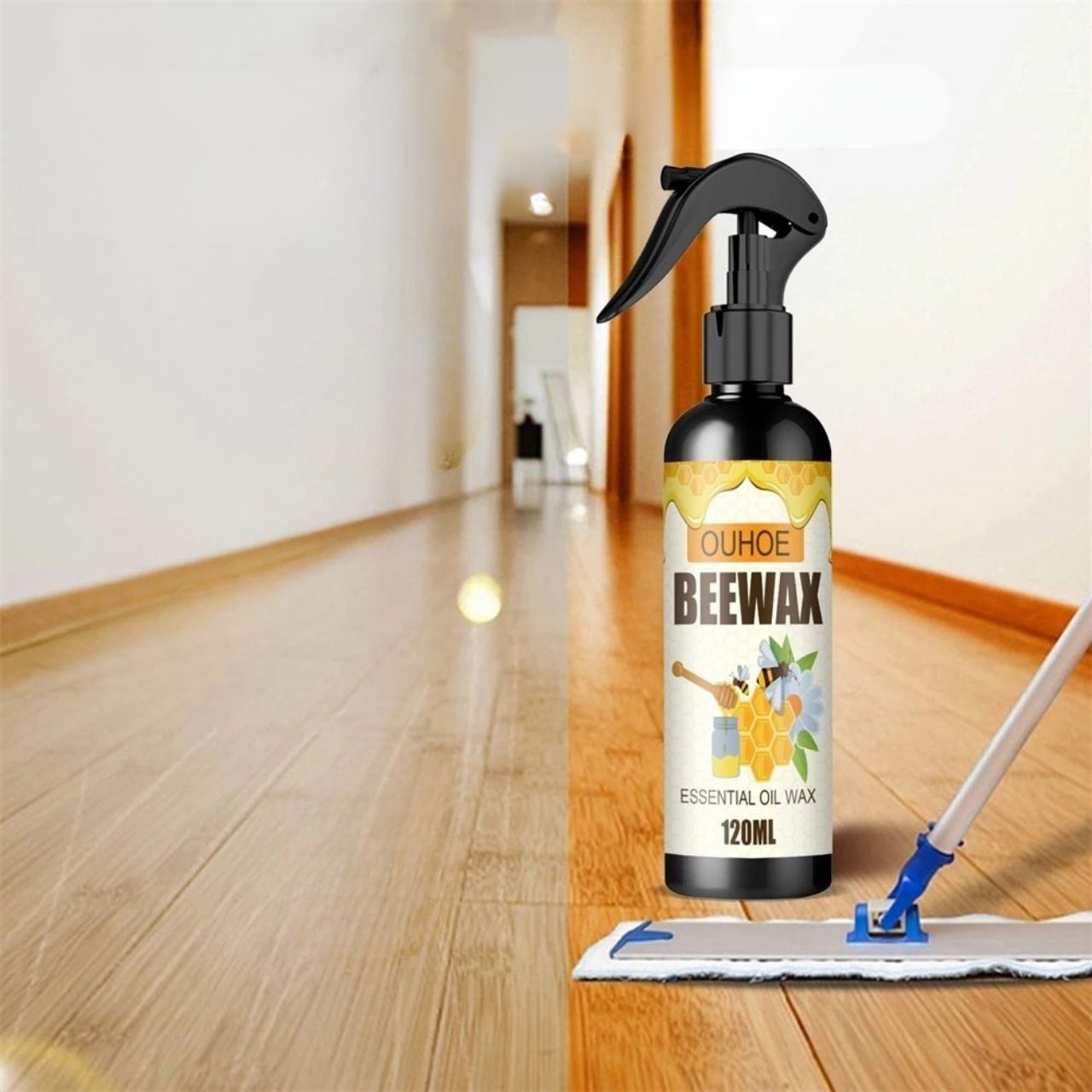 SprayBee, naturalny spray do czyszczenia i odnawiania drewnianych powierzchni - Image 3