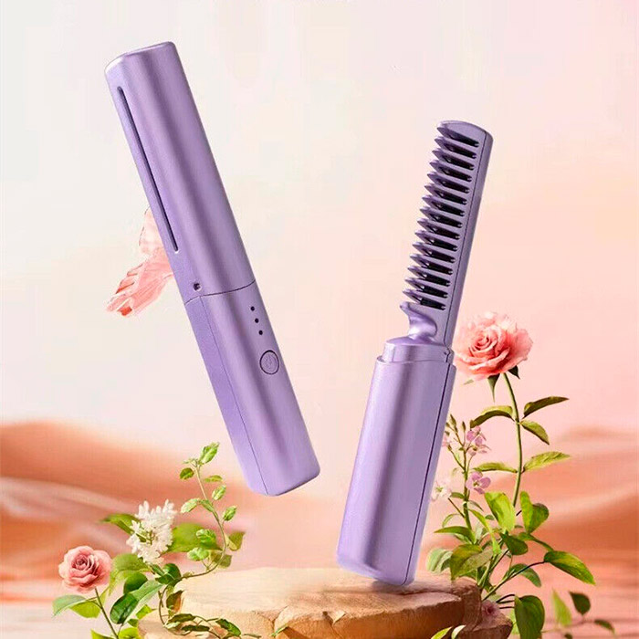 StraightHair, przenośna prostownica w kształcie grzebienia - Image 3