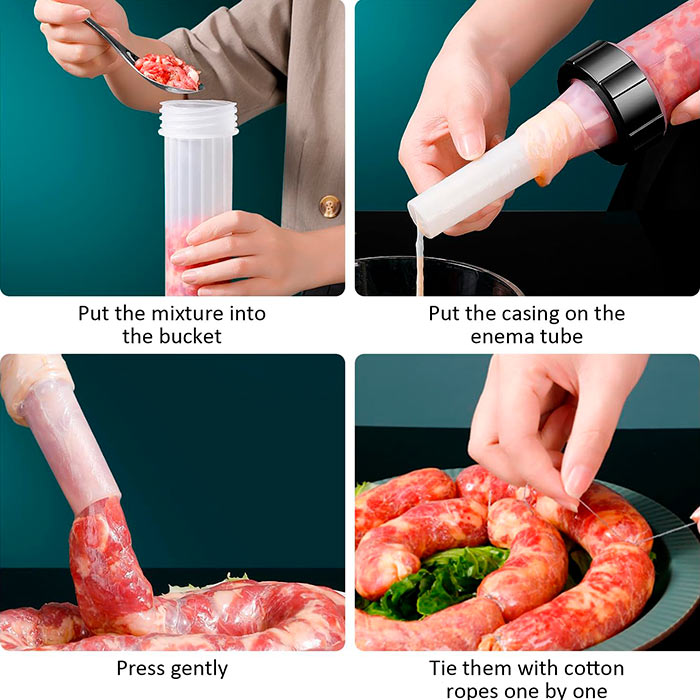 Stuffer, urządzenie do nadziewania kiełbas, salami i podobnych produktów spożywczych - Image 8