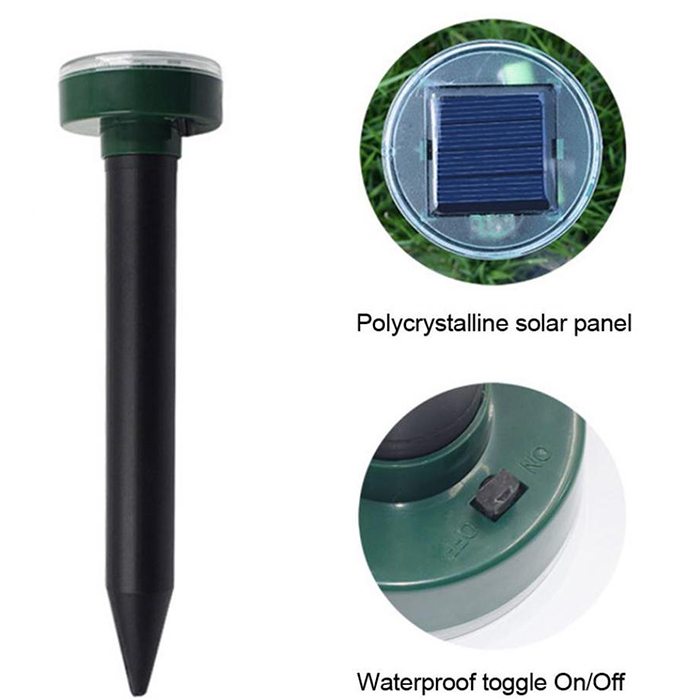 SunRepel, nietoksyczny, solarny odstraszacz do ogrodu - Image 4