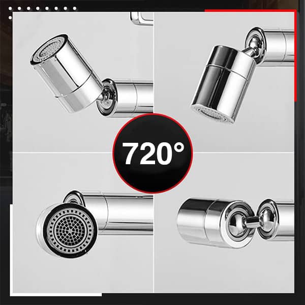 TapStar, głowica do kranu, obracana o 720 °, z filtrem rozbryzgowym! - Image 8