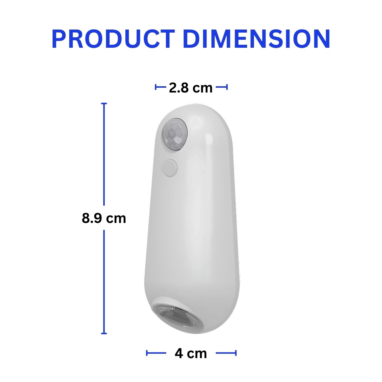 LED-owa lampa z czujnikiem ruchu do toalety i domu, Toily - Image 3