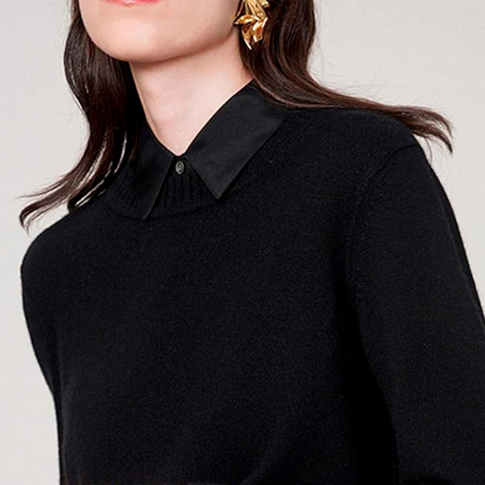 TopCollar, kołnierz damski (czarno-biały) - Image 7