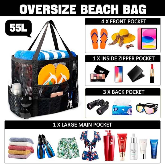 ToteBag, praktyczna torba na plażę i wycieczki - Image 7