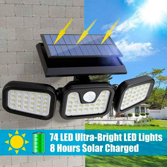 Lampa słoneczna TripleSolar 3-stronna - Image 4