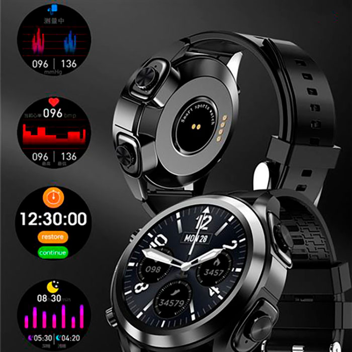 UltimateWatch, smartwatch i bezprzewodowe słuchawki w 1 zestawie - Image 5