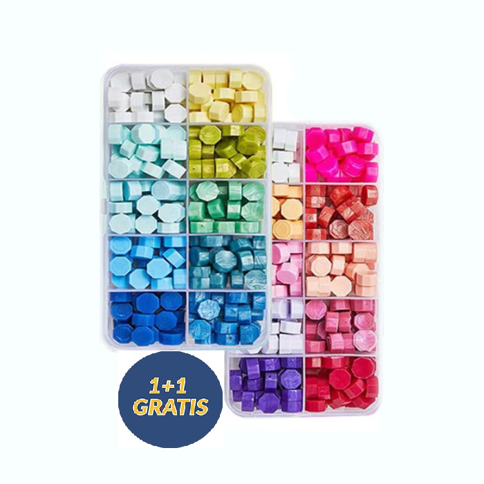 WaxPack, pojemnik z woskami w różnych kolorach (2 zestawy) - Image 4