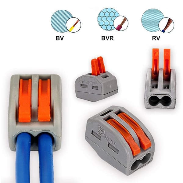 WireConnector, dwupinowy złącze przewodowe (20 szt.) - Image 7